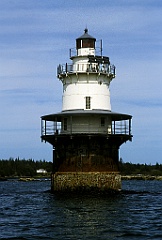 Goose Rocks Light Off Vinalhaven Island in Maine